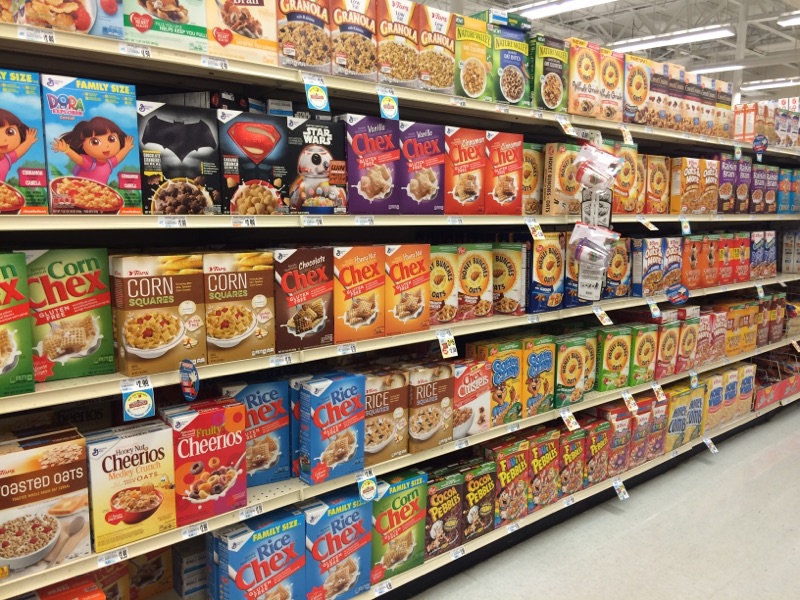 Cereal aisle